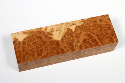 Messergriffblock Brown Mallee Maser - BroMaM0294