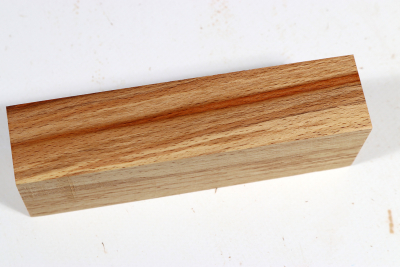 Messergriffblock Buche, gestockt - GestBu0567