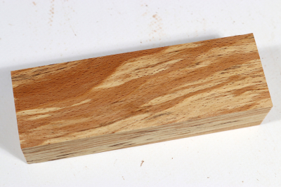 Messergriffblock Buche, gestockt - GestBu0568
