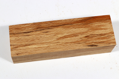Messergriffblock Buche, gestockt - GestBu0575
