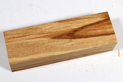 Messergriffblock Buche, gestockt - GestBu0582
