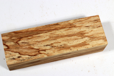 Knife Block Beech spalted - GestBu0583