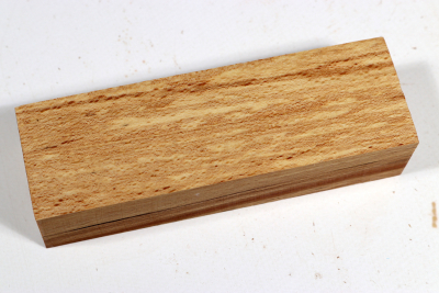 Messergriffblock Buche, gestockt - GestBu0589