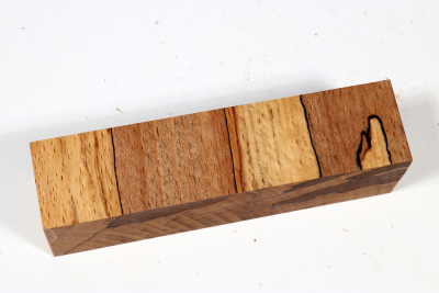 Knife Blank Beech spalted stabilized XCut - Stabi3356