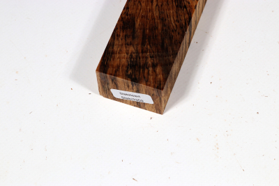 Knife Blank Beech spalted stabilized XCut - Stabi3359