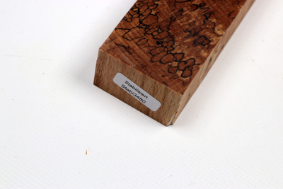 Knife Blank Beech spalted stabilized XCut - Stabi3480