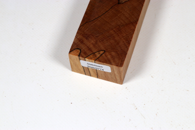 Knife Blank Beech spalted stabilized XCut - Stabi3774
