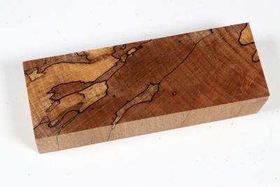 Knife Blank Beech spalted stabilized XCut - Stabi3774 Knife Blank Beech spalted stabilized XCut - Stabi3774