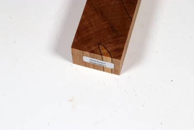 Knife Blank Beech spalted stabilized XCut - Stabi3801