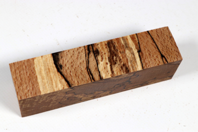 Knife Blank Beech spalted stabilized XCut - Stabi3805
