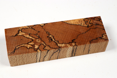 Knife Blank Beech spalted stabilized XCut - Stabi3866