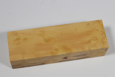 Knife Block Boxwood Burl - Buchs0340