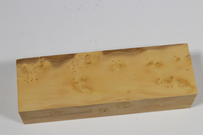 Knife Block Boxwood Burl - Buchs0340