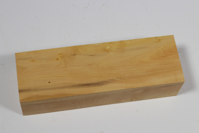 Knife Block Boxwood Burl - Buchs0344