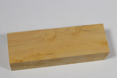 Knife Block Boxwood Burl - Buchs0344