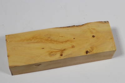 Knife Block Boxwood Burl - Buchs0347