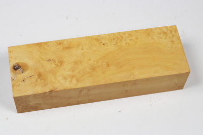Messergriffblock Buchsbaum Maser - Buchs0415