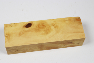 Messergriffblock Buchsbaum Maser - Buchs0417