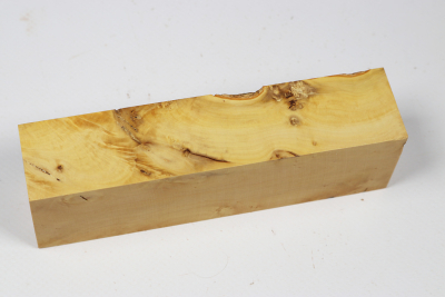 Messergriffblock Buchsbaum Maser - Buchs0418