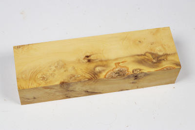 Messergriffblock Buchsbaum Maser - Buchs0418