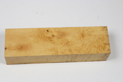 Messergriffblock Buchsbaum Maser - Buchs0419