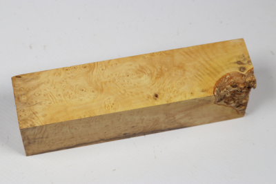 Knife Block Boxwood Burl - Buchs0513