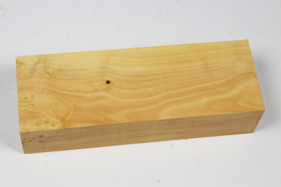 Knife Block Boxwood Burl - Buchs0515