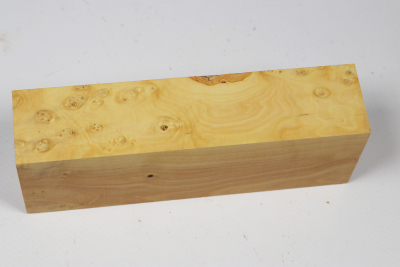 Knife Block Boxwood Burl - Buchs0515