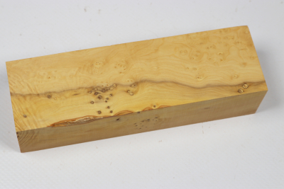Knife Block Boxwood Burl - Buchs0517