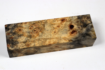 Knife Blank Buckeye Burl stabilized - Stabi3514