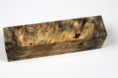 Knife Blank Buckeye Burl stabilized - Stabi3514
