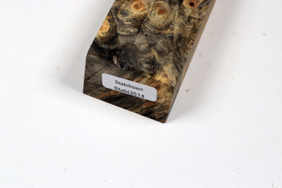 Knife Blank Buckeye Burl stabilized - Stabi3514
