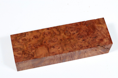 Knife Block Chechen Burl - ChechM0285