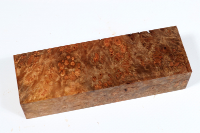 Knife Block Chechen Burl - ChechM0292