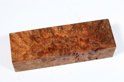 Knife Block Chechen Burl - ChechM0292