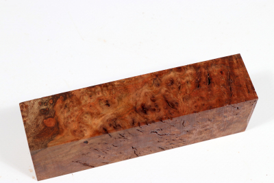 Knife Block Chechen Burl - ChechM0293