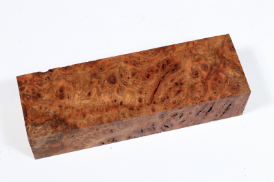 Knife Block Chechen Burl - ChechM0293