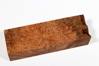 Knife Block Chechen Burl - ChechM0301