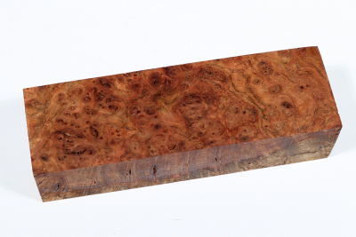 Knife Block Chechen Burl - ChechM0304
