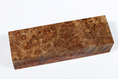 Knife Block Chechen Burl - ChechM0304
