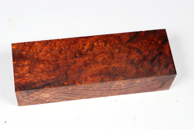 Knife Block Cocobolo Burl AAA - Coco1590