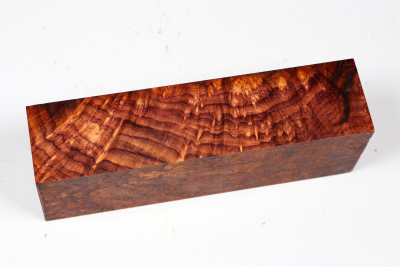 Knife Block Cocobolo Burl AAA - Coco1590