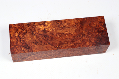 Knife Block Cocobolo Burl AAA - Coco1590