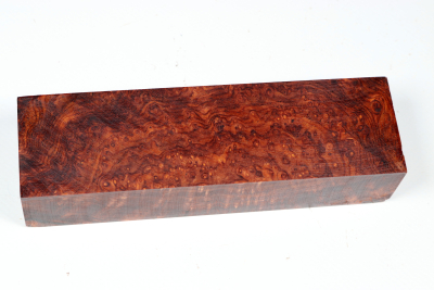Knife Block Cocobolo Burl AAA - Coco1600
