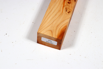 Knife Block Yew Burl - Eib1301