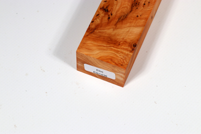 Knife Block Yew Burl - Eib1436