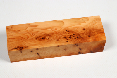 Messergriffblock Eibe Maser - Eib1634