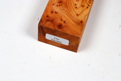 Knife Block Yew Burl - Eib1802