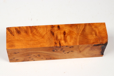 Knife Block Yew Burl - Eib1806