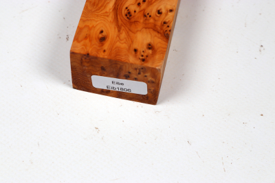 Knife Block Yew Burl - Eib1806